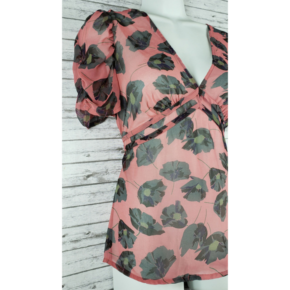 🦋The Limited Shear Empire Waist Shirt Size Small - Picture 3 of 7